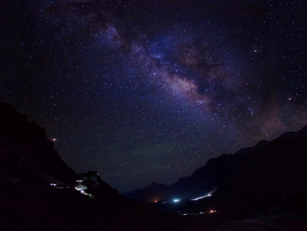 那一夜，我在喜马拉雅山看见了银河