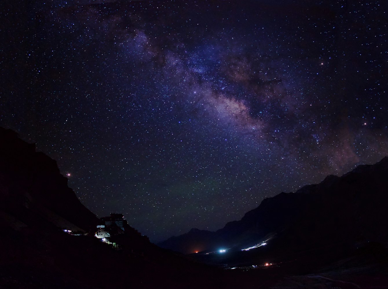 那一夜，我在喜马拉雅山看见了银河
