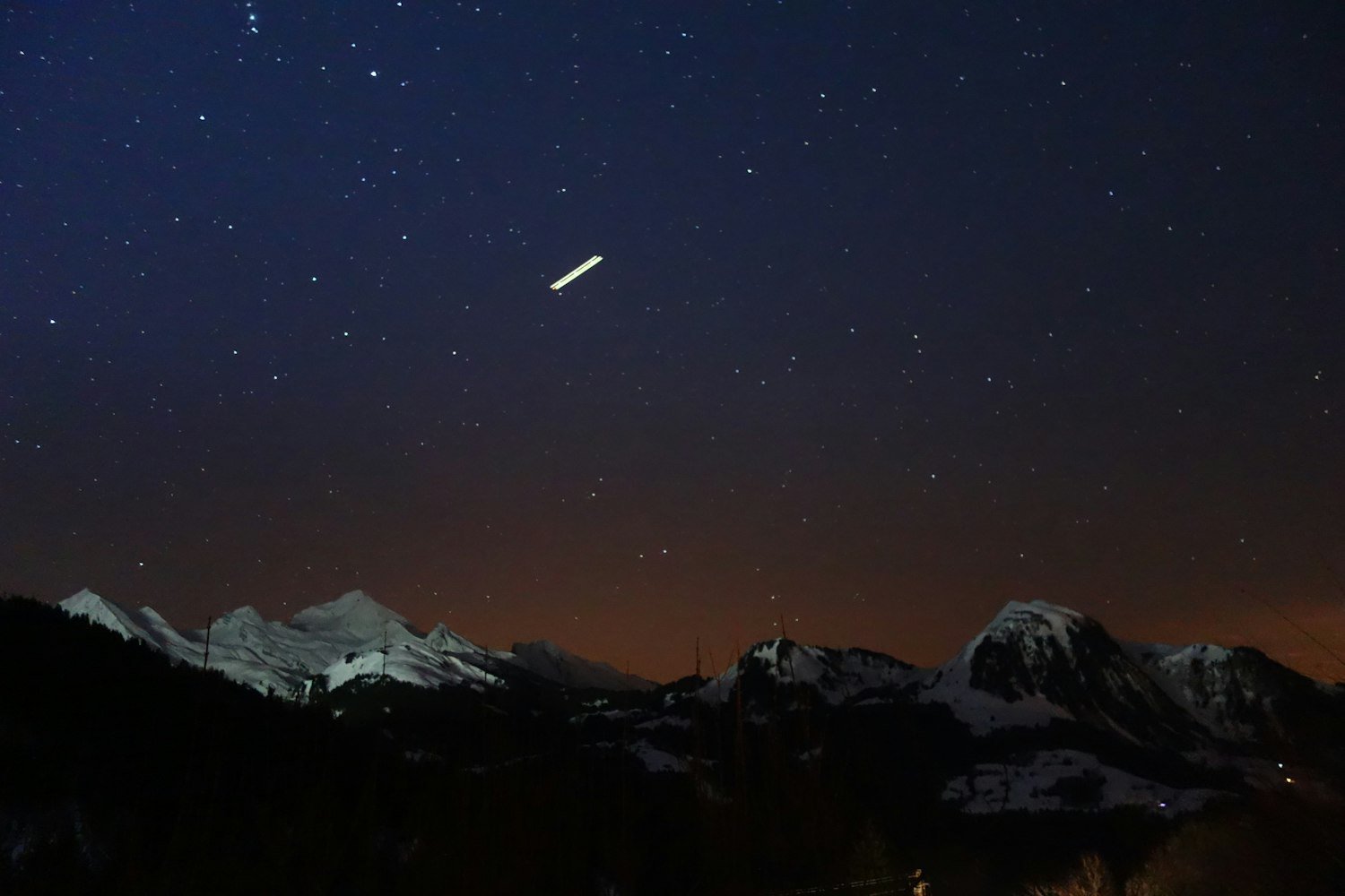 晚上和孩子看星星，他问我，咱们家到底住在宇宙的哪个小区？