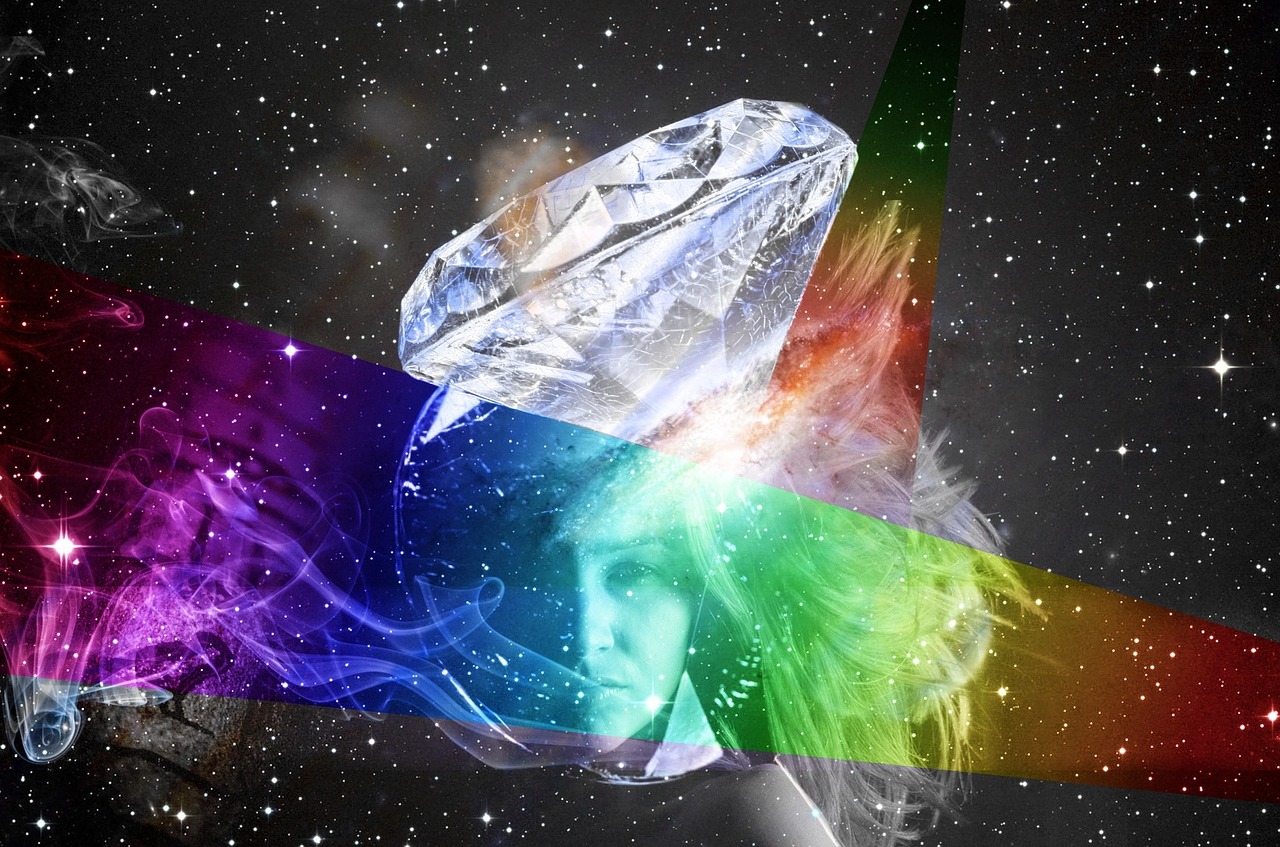 昨晚揉眼睛时，我看见了银河系