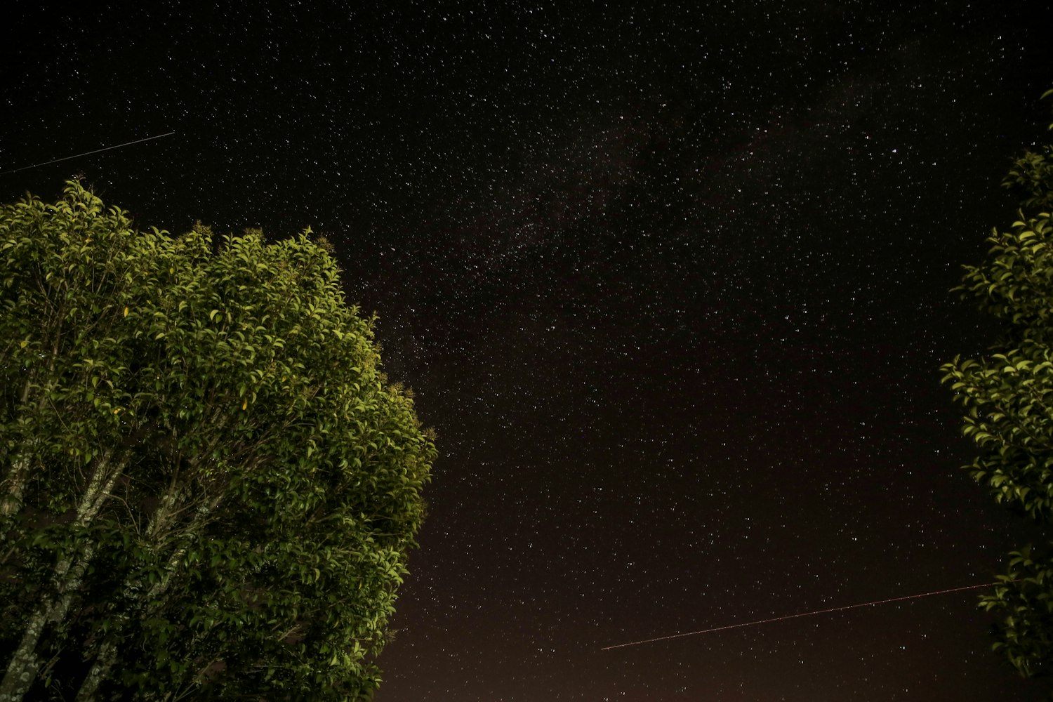 那天晚上，我盯着三颗星星的遗照发了很久的呆