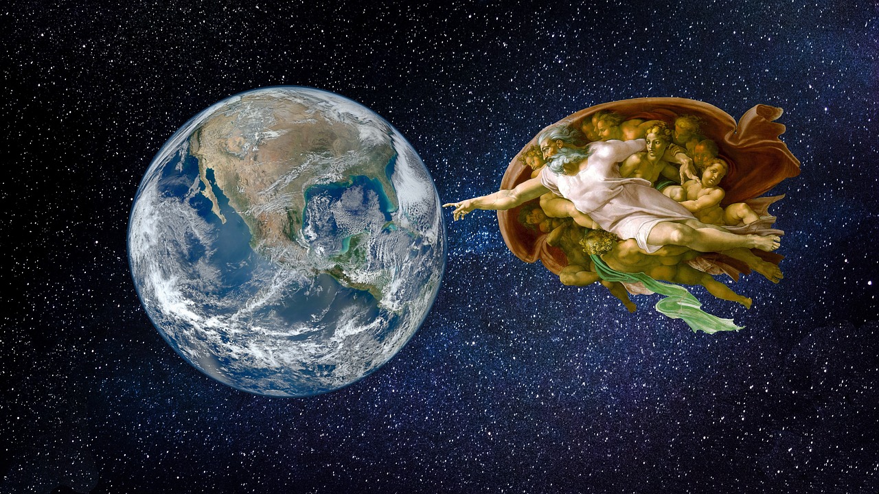 当孩子问我宇宙有多大，我们去后院挖了一桶土